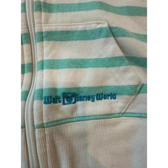 Disney Parks 2019 Embroidered Mickey & Minnie Chip &Dale Zip Up Hoodie Girls b42 - Picture 5 of 6